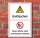 Schild Gasflaschen Gas Feuer Licht Rauchen verboten 3 mm Alu-Verbund