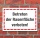 Schild Betreten der Rasenfl&auml;che verboten Hinweisschild 3 mm Alu-Verbund