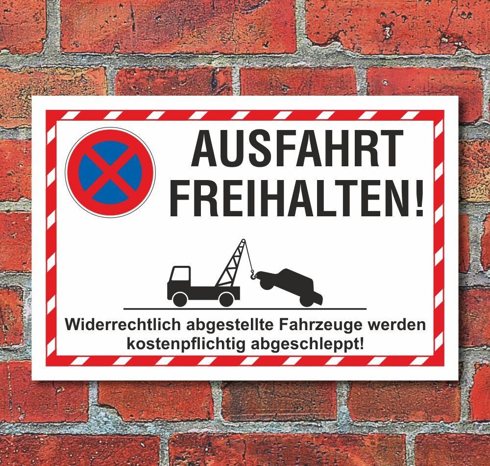 Eingeschranktes Halteverbot Abschleppen