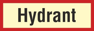 18. Hydrant - 3 mm Alu-Verbund Schild