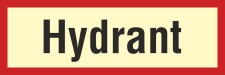 18. Hydrant - 3 mm Alu-Verbund Schild