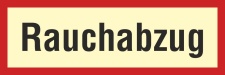 16. Rauchabzug - 3 mm Alu-Verbund Schild