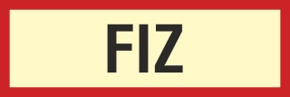 Brandschutzzeichen FIZ Feuer Rauch Nachleuchtend ASR A1.3