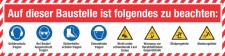 PVC Werbebanner Banner Plane Baustelle...
