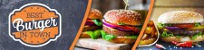 PVC Werbebanner Banner Plane Imbiss Burger Restaurant...