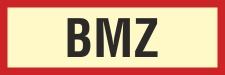 BMZ - 3 mm Alu-Verbund Schild