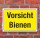 Schild Warnschild Hinweis Vorsicht Bienen 3 mm Alu-Verbund 450 x 300
