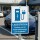 Schild Parkplatz Ladestation E-Auto Elektroauto Fahrzeuge 3 mm Alu-Verbund - 450 x 300 mm
