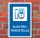Schild Elektrotankstelle Ladestation E-Auto Elektroauto 3 mm Alu-Verbund - 600 x 400 mm