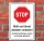 Schild Hinweisschild Müll und Unrat abladen verboten 3 mm Alu-Verbund 450 x 300 mm