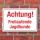 Schild Achtung Freilaufende Jagdhunde Jagdsaison Hinweisschild 3 mm Alu-Verbund 300 x 200 mm