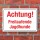 Schild Achtung Freilaufende Jagdhunde Jagdsaison Hinweisschild 3 mm Alu-Verbund 450 x 300 mm