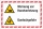 Kombischild Warnung vor Handverletzung Quetschgefahr 3 mm Alu-Verbund 300 x 200 mm