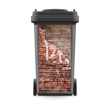 Mülltonnenaufkleber Mülltonne Mülleimer...