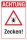 Schild Achtung Zecken Hinweisschild Gefahr 3 mm Alu-Verbund 450 x 300 mm