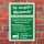 Schild Landwirtschaft Futterwiese Acker Kein Hundekot Müll 3 mm Alu-Verbund 600 x 400 mm