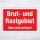 Warnschild „Brut- und Rastgebiet“ – Bitte nicht betreten – Alu-Verbund 3 mm 300 x 200 mm UV-Direktdruck