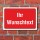 Schild Hinweisschild Wunschtext Firmenschild Praxisschild Wetterfest 3mm Alu-Verbund 450 x 300 mm 4 - Rot
