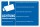 Schild Videoüberwachung videoüberwacht DSGVO Farbe wählbar 3 mm Alu-Verbund Blau 300 x 200 mm