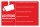 Schild Videoüberwachung videoüberwacht DSGVO Farbe wählbar 3 mm Alu-Verbund Rot 450 x 300 mm