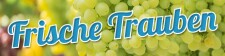 PVC Werbebanner Banner Plane Frische Trauben Weintrauben...