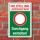 Schild Holzfällung Baumfällung Lebensgefahr Durchgang verboten 3 mm Alu-Verbund 450 x 300 mm