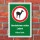 Schild Wildschutzgebiet Hunde anleinen Hundeleinen retten Leben 3 mm Alu-Verbund 450 x 300 mm