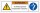 Sicherheitsschild Werkzeugwechsel Hauptschalter ausschalten 3 mm Alu-Verbund 300 x 100 mm