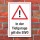 Schild In der Tiefgarage gilt die StVO Verkehrsregeln Hinweis 3 mm Alu-Verbund