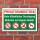 Schild Privatgrundstück Kein öffentlicher Durchgang 3 mm Alu-Verbund 600 x 400 mm
