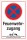 Schild Parkverbot Halteverbot Feuerwehrzugang Rettung Notfall 3 mm Alu-Verbund - 450 x 300 mm