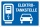 Schild Nur für E-Autos Tankstelle Ladestation Parkplatz 3 mm Alu-Verbund - 300 x 200 mm