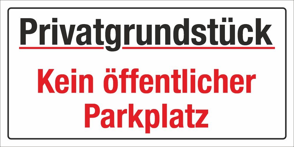 Kadezia Parkschild 'Customer Parking Only' - 19,8x30,2 Cm, Aluminium, Wetterfest, Mit Bohrungen