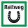 Schild Reitweg Hinweisschild 3 mm Alu-Verbund