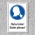 Schild Ruhe bitte Quiet please Hinweis englisch 3 mm Alu-Verbund 300 x 200 mm