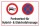 Schild Parkverbot Hybrid Elektro Elektrofahrzeuge verboten 3 mm Alu-Verbund Querformat 450 x 300 mm