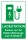 Schild Elektrotankstelle Ladestation E-Auto Elektroauto aufladen grün 3 mm Alu-Verbund 600 x 400 mm