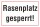 Schild Rasenplatz Rasenplatz gesperrt Sportplatz Hinweisschild 3 mm Alu-Verbund