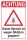 Schild Achtung dieser Bereich ist wegen Ölkäfern gesperrt Hinweisschild 3 mm Alu-Verbund