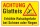Schild Achtung Glatteis erhöhte Rutschgefahr Schnee Winter 3 mm Alu-Verbund
