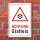 Schild Achtung Glatteis Frost Eis Winter 3 mm Alu-Verbund 300 x 200 mm
