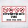 Schild Suchtmittelfreie Zone rauchen kiffen drogen alkohol Hinweisschild 3 mm Alu-Verbund