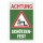 Schild Achtung Schützenfest Schützen Alkohol Hinweisschild grün 3 mm Alu-Verbund