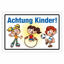 "Achtung Kinder" – Hochwertiges...
