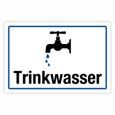 "Campingplatz Trinkwasser" – Hochwertiges...