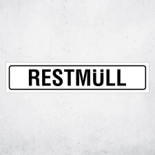 "RESTMÜLL" – Hochwertiges...