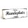 Holzschild "Hundeplatz" – Dekoschild aus Holz 30x10 cm