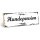 Holzschild "Hundepension" – Dekoschild aus Holz 30x10 cm