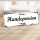 Holzschild "Hundepension" – Dekoschild aus Holz 30x10 cm