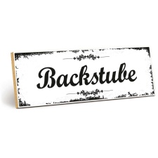 Holzschild "Backstube" – Dekoschild aus...